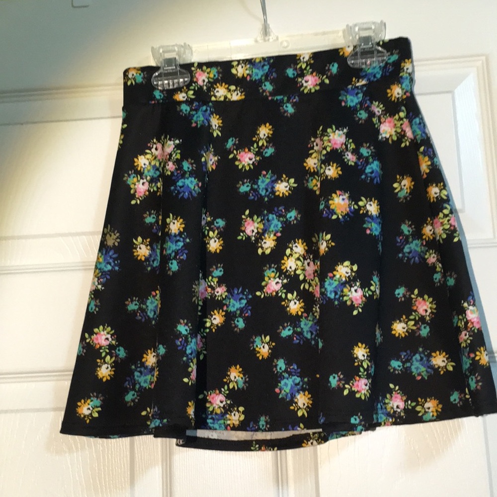 Floral Skater Skirt